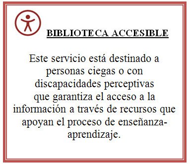 Biblioteca Accesible